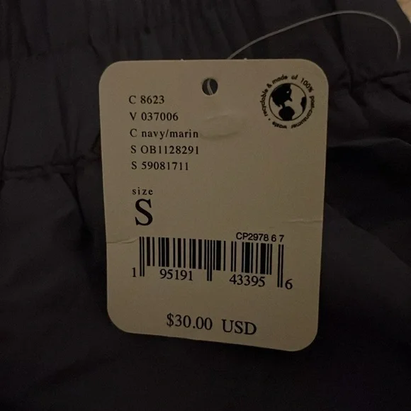 NWT The way home shorts from free people movement, small, blue, popular, trendy - Picture 4 of 4